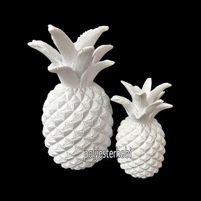 Ob 1144 - Ananas Dikenli Set Ham Polyester Obje