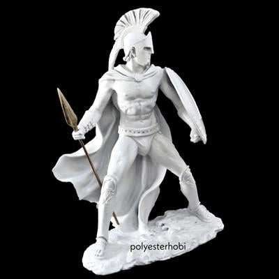 OB 1339 - Leonidas Savaşçı Ham Polyester Obje