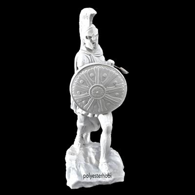 OB 1340 - Achilles Savaşçı Ham Polyester Obje