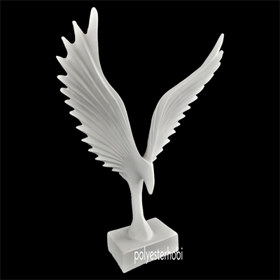 OB 1361 - Soyut Kartal Ham Polyester Obje