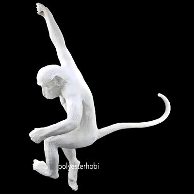 OB 1373 - Sallanan Maymun Ham Polyester Obje