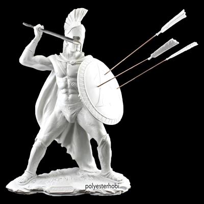 OB 1395 - Büyük Leonidas Ham Polyester Obje