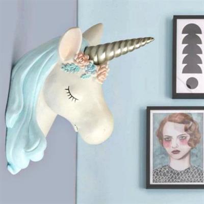 Ob 1408 - Duvar Unicorn Pegasus Ham Polyester Asılabilir Duvar Dekor