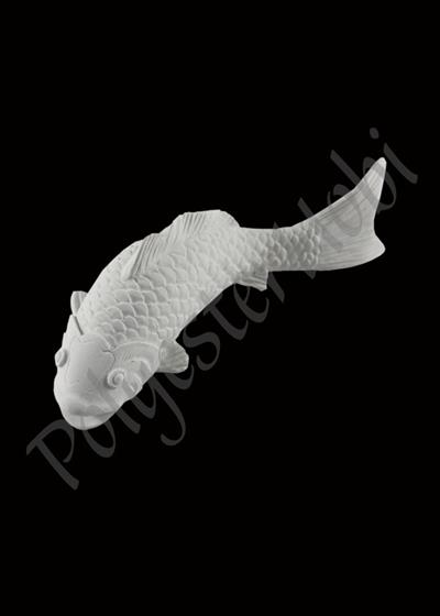 OB 146 - Balık Ham Polyester Obje