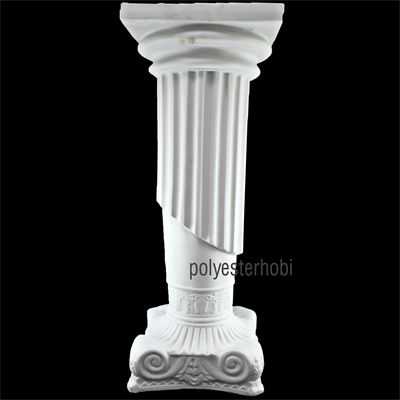 OB 1479 - Dev Boy İkonik Sütun Ham Polyester Obje