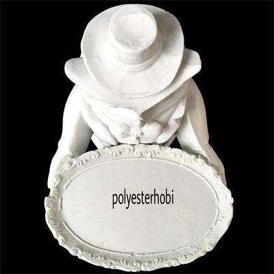 OB 1514 - Baykuş Sunumluk Ham Polyester Obje