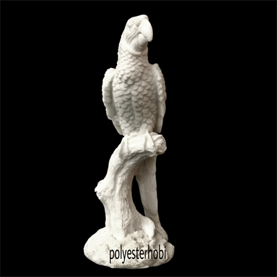 Ob 1529 - Mini Papağan Ham Polyester Obje