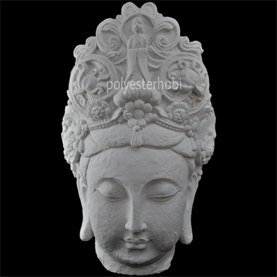 OB 1530 - Dev Buda Heykel Ham Polyester Dekoratif Obje