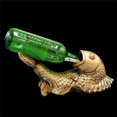 Ob 1554 - Balık Şaraplık Ham Polyester Obje