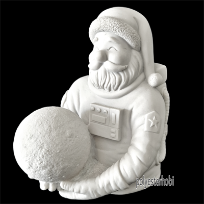 OB 1563 - Astronot Noel Baba Ham Polyester