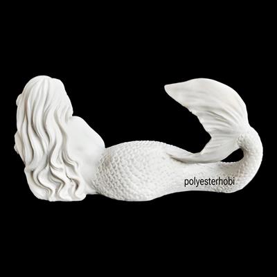 OB 1598 - Deniz Kızı Ham Polyester Biblo