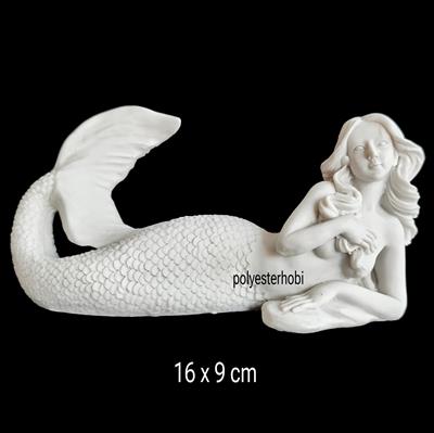 OB 1598 - Deniz Kızı Ham Polyester Biblo
