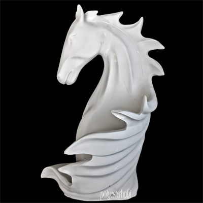 OB 1633 - At Şaraplık Ham Polyester Obje