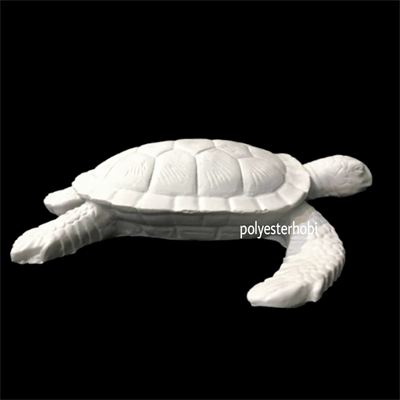 OB 1642 - Kaplumbağa Büyük Boy Ham Polyester Obje