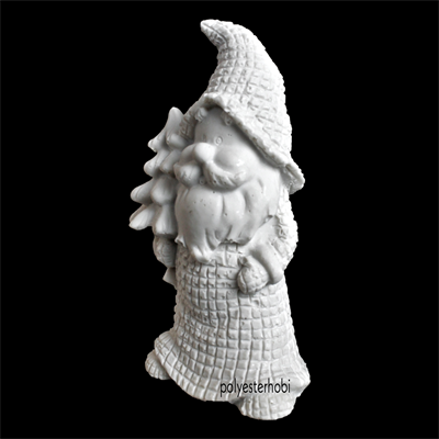 OB 1658 - Mini Noel Baba Ham Polyester Obje