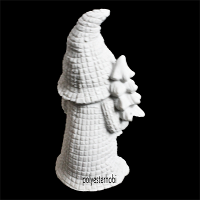 OB 1658 - Mini Noel Baba Ham Polyester Obje