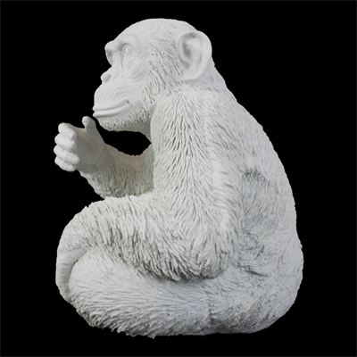 OB 1688 - Goril Küçük Boy Ham Polyester Obje