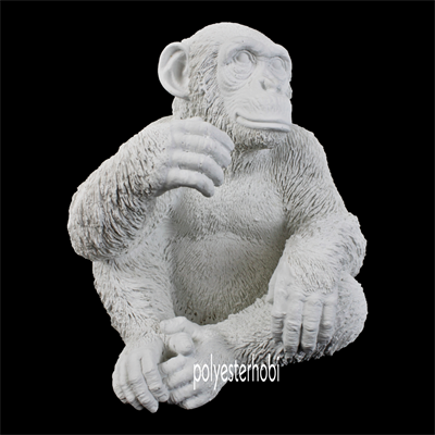 OB 1688 - Goril Küçük Boy Ham Polyester Obje