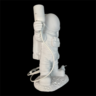 OB 1746 - Astronot Abajur Ham Polyester Obje