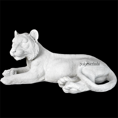 OB 1755 - Yatan Dev Kaplan Ham Polyester Obje