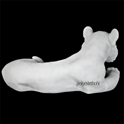 OB 1755 - Yatan Dev Kaplan Ham Polyester Obje