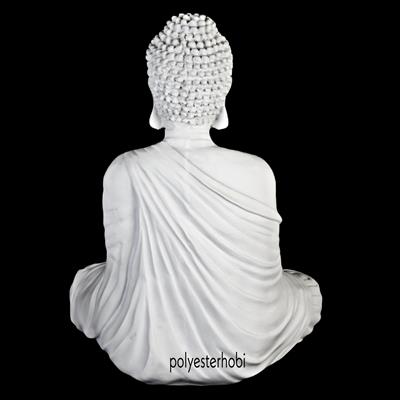 OB 1807 - Buda Oturan Ham Polyester Obje 2