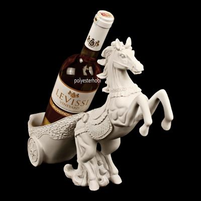 OB 1815 - At Şaraplık Ham Polyester Obje