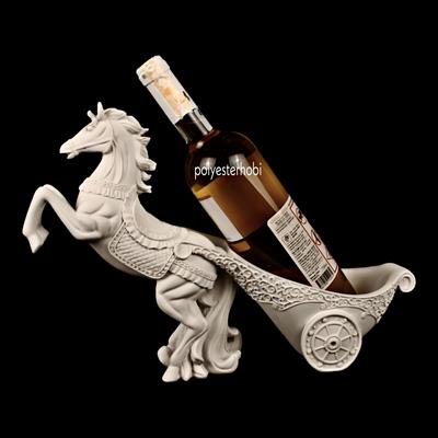 OB 1815 - At Şaraplık Ham Polyester Obje