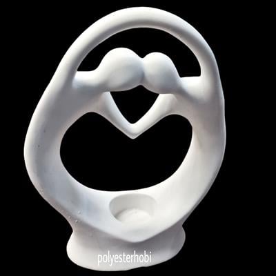 Ob 1825 - Sevgili Mumluk Ham Polyester Obje