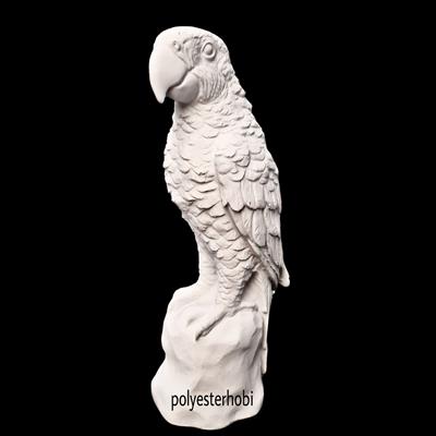 Ob 1826 - Papağan Ham Polyester Obje