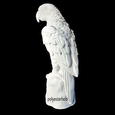 Ob 1826 - Papağan Ham Polyester Obje