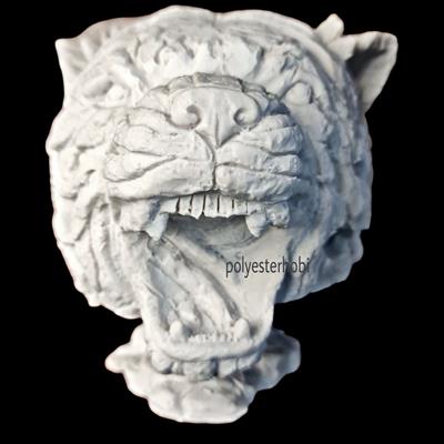 Ob 1830 - Soyut Modern Kaplan Mask Ham Polyester Obje