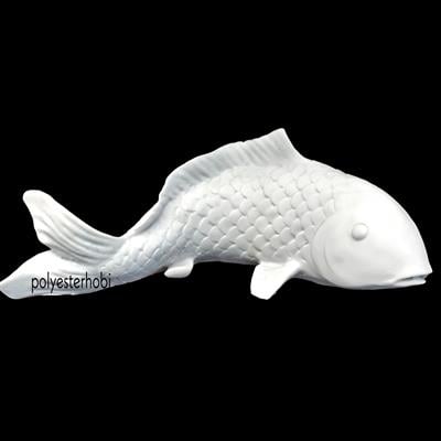 Ob 1840 - Koi Balık Ham Polyester Obje