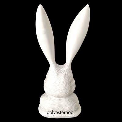 Ob 1859 - Uzun Kulaklı Dev Tavşan Ham Polyester Obje