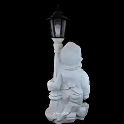 Ob 1883 - Aydınlatmalı Dev Bahçe Cüce Ham Polyester Obje