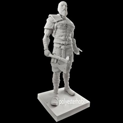 Ob 1932 - Kratos Büst Ham Polyester Obje