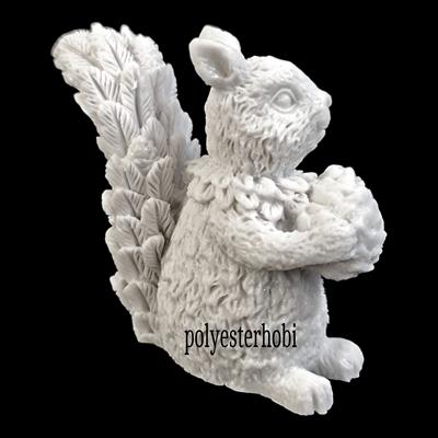 OB 1956 - Sincap Kozalaklı Ham Polyester Obje