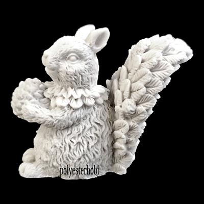 OB 1956 - Sincap Kozalaklı Ham Polyester Obje