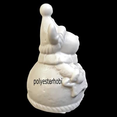 OB 1957 - Geyik Yıldız Detaylı Ham Polyester Obje