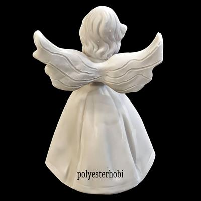 Ob 1960 - Melek Kartanesi Detaylı Ham Polyester Obje