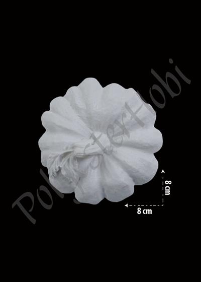 Ob 201 - Yapraklı Kabak Ham Polyester Obje