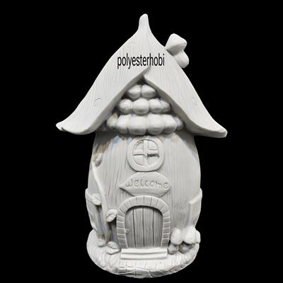 OB 2124 - Şans Evi Dev Boy Ham Polyester Obje