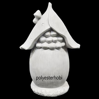 OB 2124 - Şans Evi Dev Boy Ham Polyester Obje