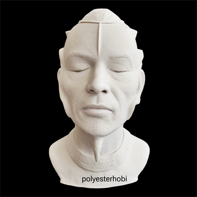 OB 2187 - Volturnus Mitolojik Heykel Ham Polyester Büst