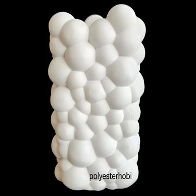 OB 2205 - Bubble Vazo Ham Polyester Dekoratif Obje 2