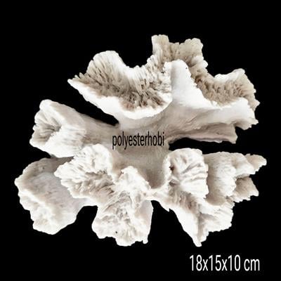 OB 2289 - Mercan Ham Polyester Dekoratif Obje