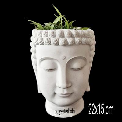 OB 2299 - Buda Saksı Polyester Dekoratif Obje