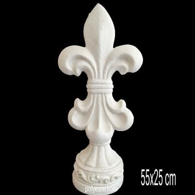 OB 2316 - Maça Vintage Obje Dev Boy Ham Polyester Dekoratif Aksesuar