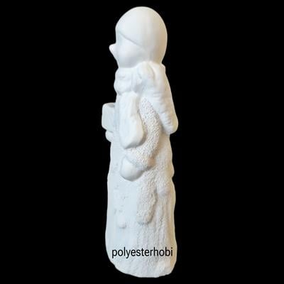 OB 2318 - Kardanadam Biblo Ham Polyester Heykel