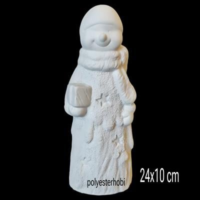 OB 2318 - Kardanadam Biblo Ham Polyester Heykel